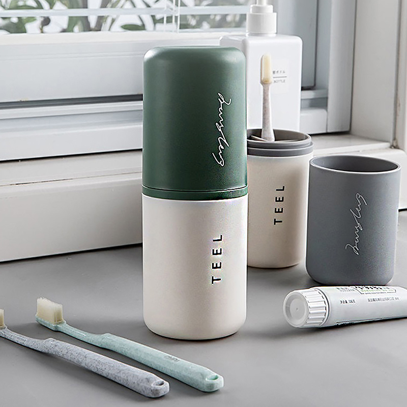 Home Edit Bathroom Storage - 1szt Przenośny pojemnik na szczoteczki do