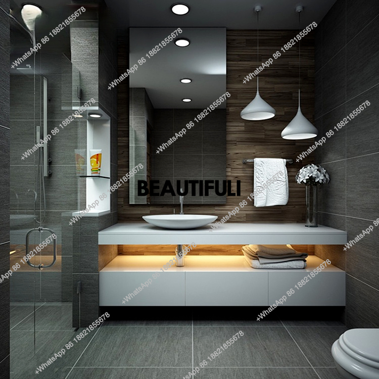 Nowoczesny luksusowy, personal – Home Bathroom Vanity Combo recenzja i cena
